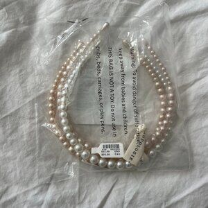 NWT Anthropologie Pearl Necklace